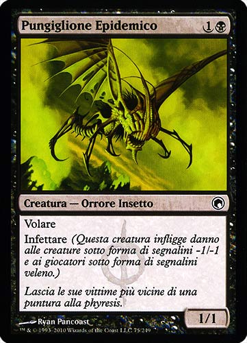 075 / 249 Pungiglione Epidemico comune (IT) -NEAR MINT-