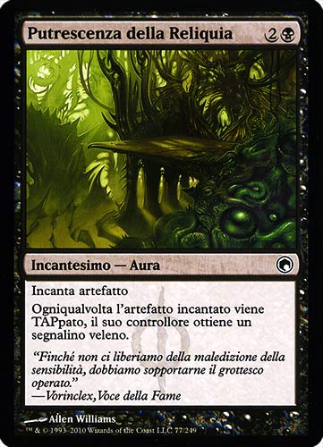 077 / 249 Putrescenza della Reliquia comune (IT) -NEAR MINT-