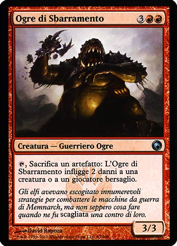 083 / 249 Ogre di Sbarramento non comune (IT) -NEAR MINT-