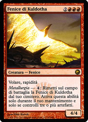 095 / 249 Fenice di Kuldotha rara (IT) -NEAR MINT-