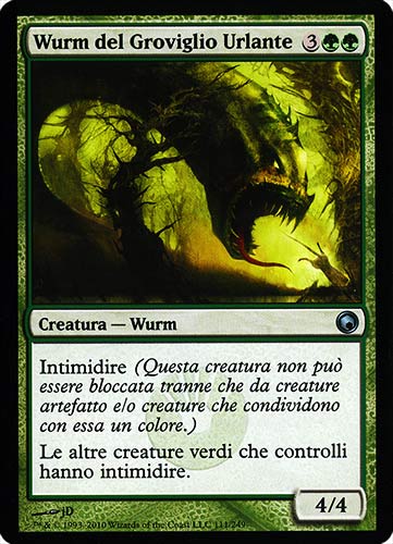 111 / 249 Wurm del Groviglio Urlante non comune (IT) -NEAR MINT-