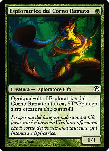 116 / 249 Esploratrice dal Corno Ramato comune (IT) -NEAR MINT-