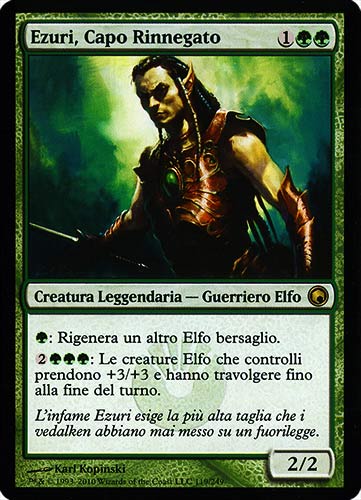 119 / 249 Ezuri, Capo Rinnegato rara (IT) -NEAR MINT-