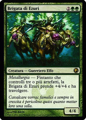 121 / 249 Brigata di Ezuri rara (IT) -NEAR MINT-