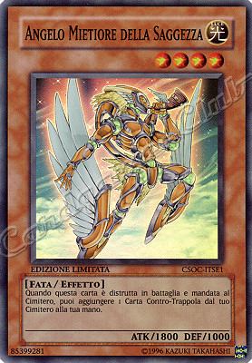 CSOC-ITSE1 Angelo Mietitore della Saggezza super rara Edizione Limitata (IT) -NEAR MINT-