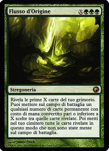 122 / 249 Flusso d'Origine rara (IT) -NEAR MINT-