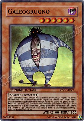 CSOC-ITSE2 Galeogrugno super rara Edizione Limitata (IT) -PLAYED-