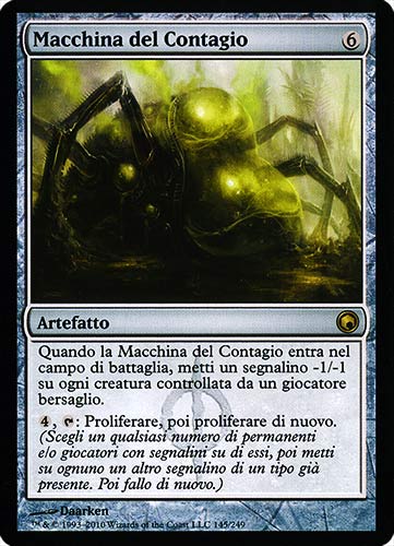 145 / 249 Macchina del Contagio rara (IT) -NEAR MINT-