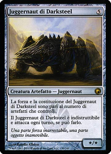 150 / 249 Juggernaut di Darksteel rara (IT) -NEAR MINT-