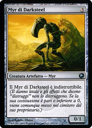 151 / 249 Myr di Darksteel non comune (IT) -NEAR MINT-