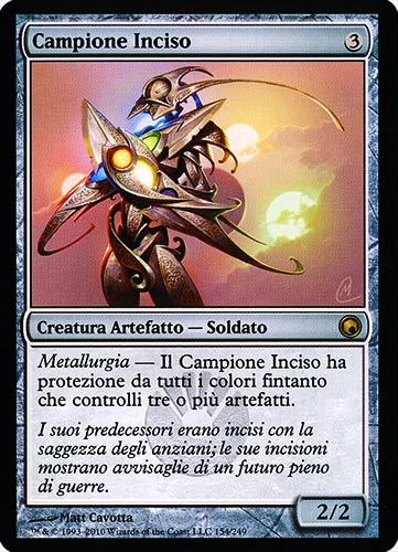 154 / 249 Campione Inciso rara (IT) -NEAR MINT-