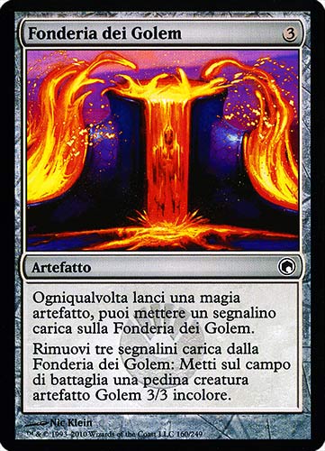 160 / 249 Fonderia dei Golem comune (IT) -NEAR MINT-