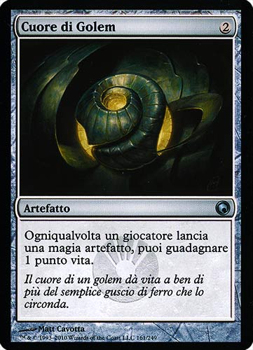 161 / 249 Cuore di Golem non comune (IT) -NEAR MINT-