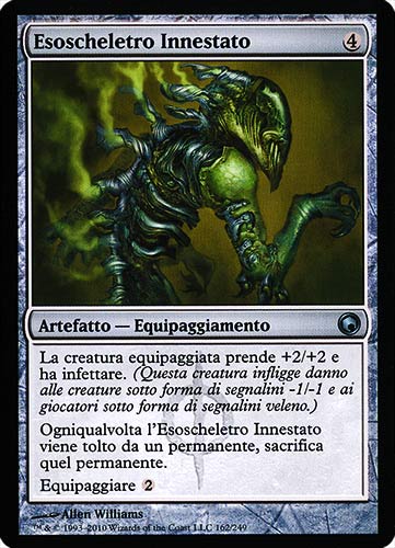 162 / 249 Esoscheletro Innestato non comune (IT) -NEAR MINT-