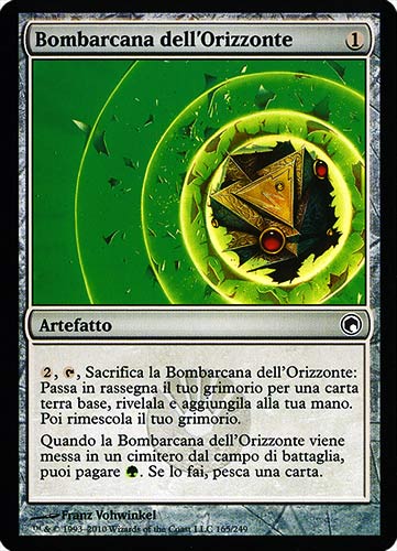 165 / 249 Bombarcana dell'Orizzonte comune (IT) -NEAR MINT-