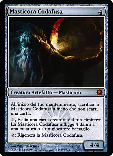 177 / 249 Masticora Codafusa rara mitica (IT) -NEAR MINT-