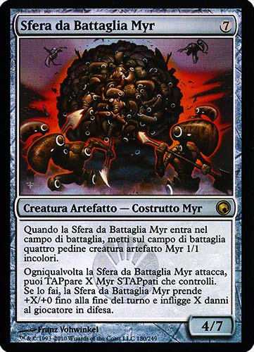 180 / 249 Sfera da Battaglia Myr rara (IT) -NEAR MINT-