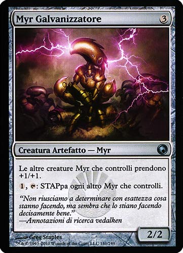 181 / 249 Myr Galvanizzatore non comune (IT) -NEAR MINT-