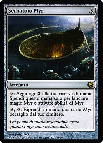 183 / 249 Serbatoio Myr rara (IT) -NEAR MINT-