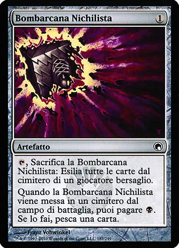 187 / 249 Bombarcana Nichilista comune (IT) -NEAR MINT-