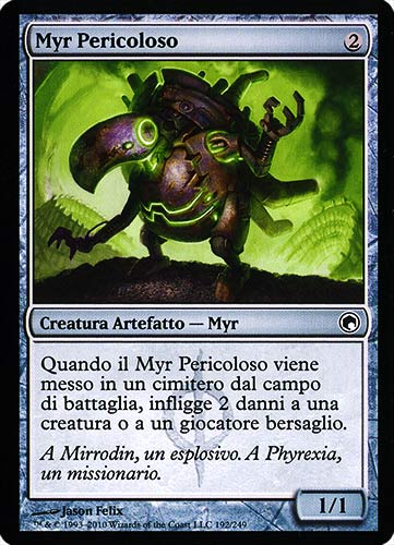 192 / 249 Myr Pericoloso comune (IT) -NEAR MINT-