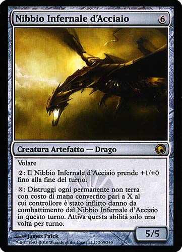 205 / 249 Nibbio Infernale d'Acciaio rara (IT) -NEAR MINT-
