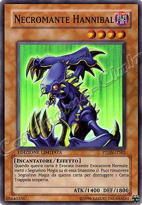 PTDN-ITSE2 Necromante Hannibal super rara Edizione Limitata (IT) -NEAR MINT-