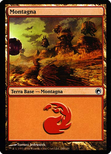 245 / 249 Montagna comune (IT) -NEAR MINT-