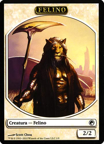 1  / 9 Felino comune -NEAR MINT-