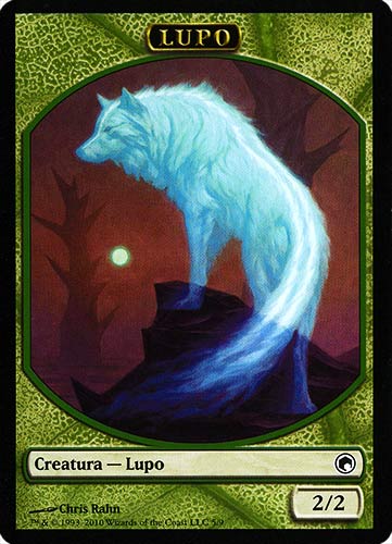 5  / 9 Lupo comune -NEAR MINT-