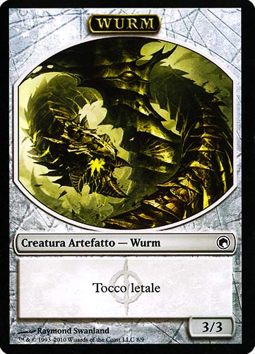 8  / 9 Wurm comune -NEAR MINT-