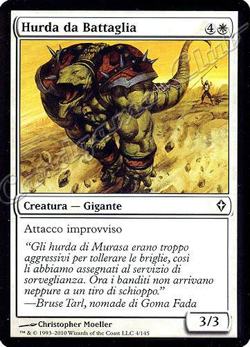 004 / 145 Hurda da Battaglia comune (IT) -NEAR MINT-