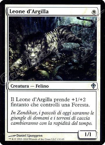 013 / 145 Leone d'Argilla non comune (IT) -NEAR MINT-