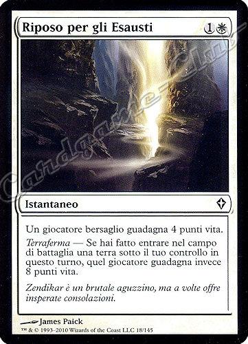 018 / 145 Riposo per gli Esausti comune (IT) -NEAR MINT-