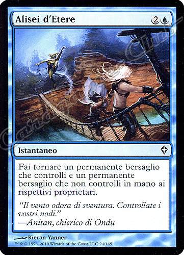 024 / 145 Alisei d'Etere comune (IT) -NEAR MINT-