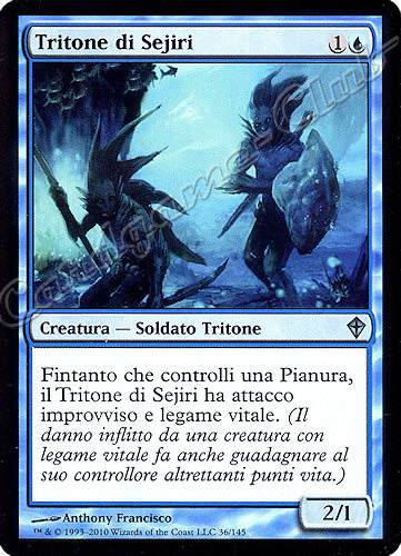 036 / 145 Tritone di Sejiri non comune (IT) -NEAR MINT-