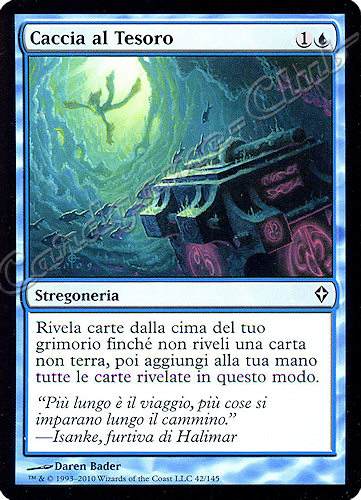 042 / 145 Caccia al Tesoro comune (IT) -NEAR MINT-