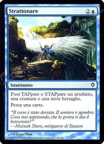 043 / 145 Strattonare comune (IT) -NEAR MINT-