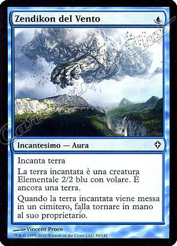 046 / 145 Zendikon del Vento comune (IT) -NEAR MINT-