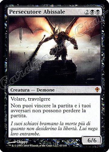 047 / 145 Persecutore Abissale rara mitica (IT) -NEAR MINT-