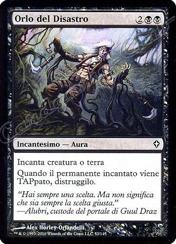 052 / 145 Orlo del Disastro comune (IT) -NEAR MINT-