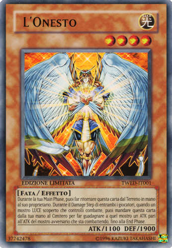 TWED-IT001 L'Onesto ultra rara Edizione Limitata (IT) -PLAYED-