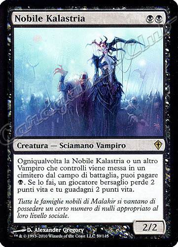 059 / 145 Nobile Kalastria rara (IT) -NEAR MINT-