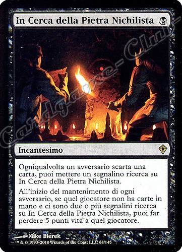 064 / 145 In Cerca della Pietra Nichilista rara (IT) -NEAR MINT-