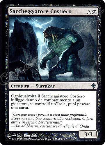 067 / 145 Saccheggiatore Costiero non comune (IT) -NEAR MINT-