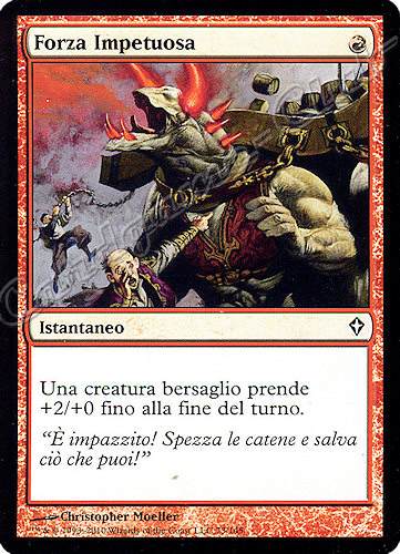 073 / 145 Forza Impetuosa comune (IT) -NEAR MINT-