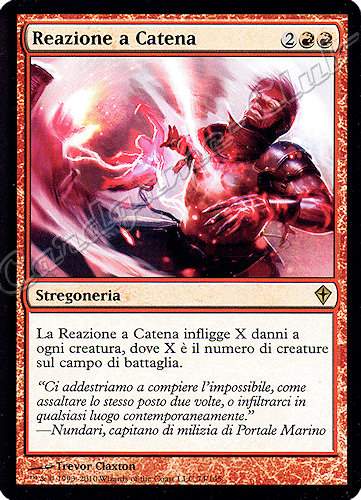 074 / 145 Reazione a Catena non comune (IT) -NEAR MINT-