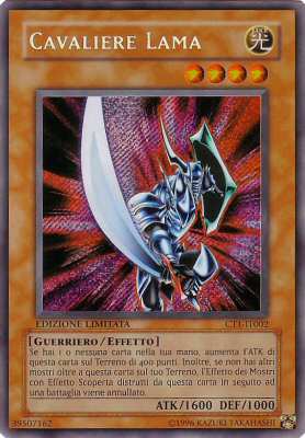 CT1-IT002 Cavaliere Lama rara segreta Edizione Limitata (IT) -NEAR MINT-
