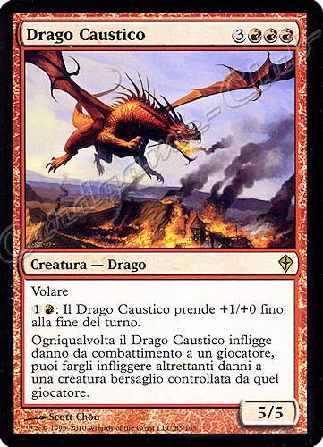 085 / 145 Drago Caustico rara (IT) -NEAR MINT-