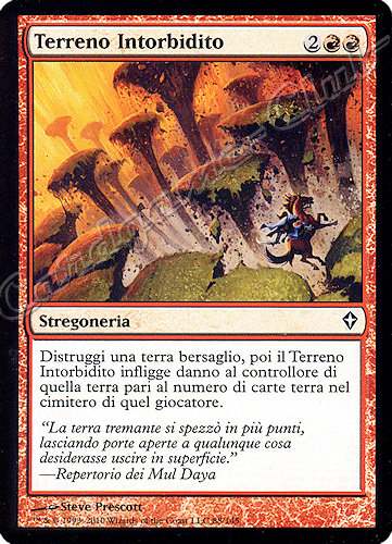 088 / 145 Terreno Intorbidito comune (IT) -NEAR MINT-